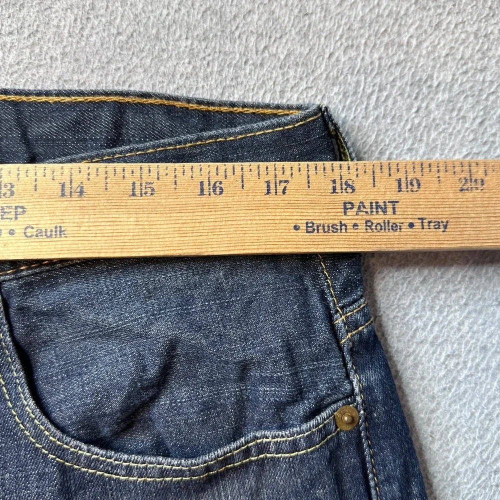 Levi's 569 Jeans Men 34x30 (36x29) Blue Loose Straight Dark Wash Denim Waterless